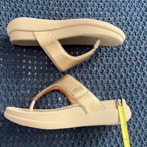 FitFlop Women's F-Mode Go Adjustable Toe-Post Sandal - Picture 6 of 11